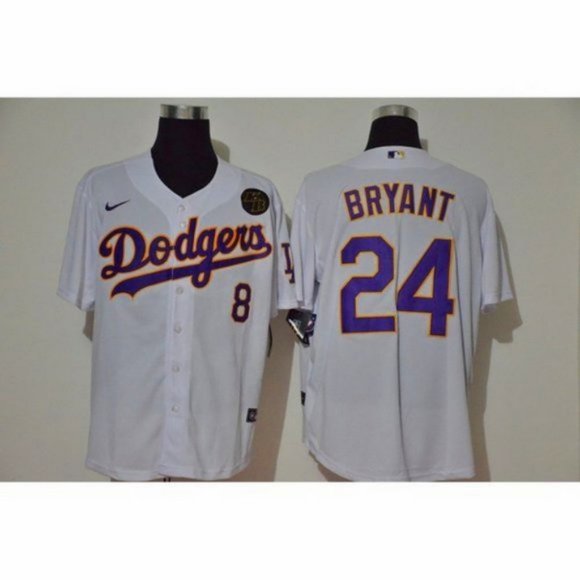 la dodgers white jersey